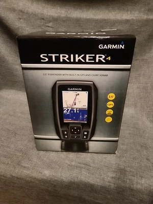 Garmin Striker 4 Dual Beam Transducer GPS Chirp Sonar 3.5" Fish Finder NR - Image 1 of 4