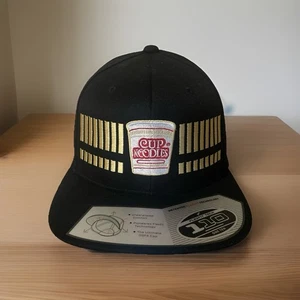 Nissan Cup Noodles 110 One Ten Flexfit Tech Cap Hat Snapback NWT - Picture 1 of 10