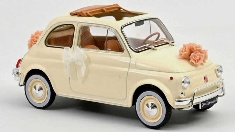 Fiat 500L 1968 'Wedding Gift' 1:18 NOREV 187780 - Immagine 1 di 1