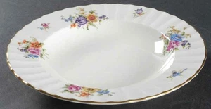 Royal Worcester Roanoke Cream Rimmed Soup Bowl 639433 - Picture 1 of 1