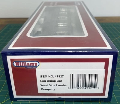 Williams 47927 Operating Log Dump Car O Gauge - Image 1 of 3