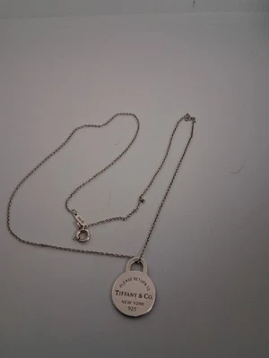 Collana Tiffany & Co. ciondolo tondo - Immagine 1 di 4