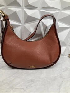 DKNY Thyme Medium Hobo Bag Brick - Picture 1 of 5