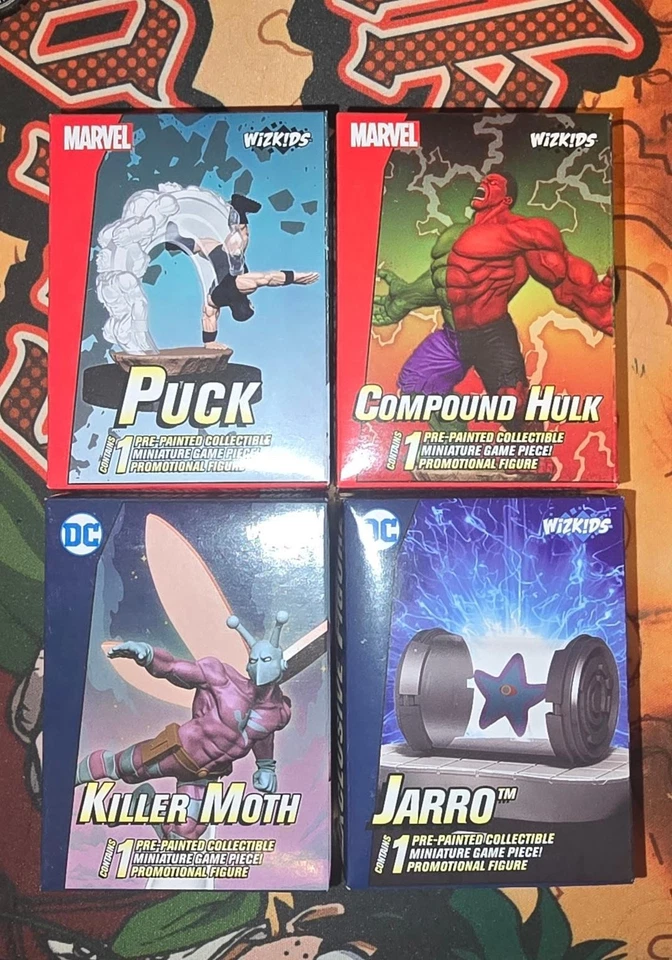 HEROCLIX 4 VARIOUS CONVENTION LE 批量 #1 — 第 1/1 张图片