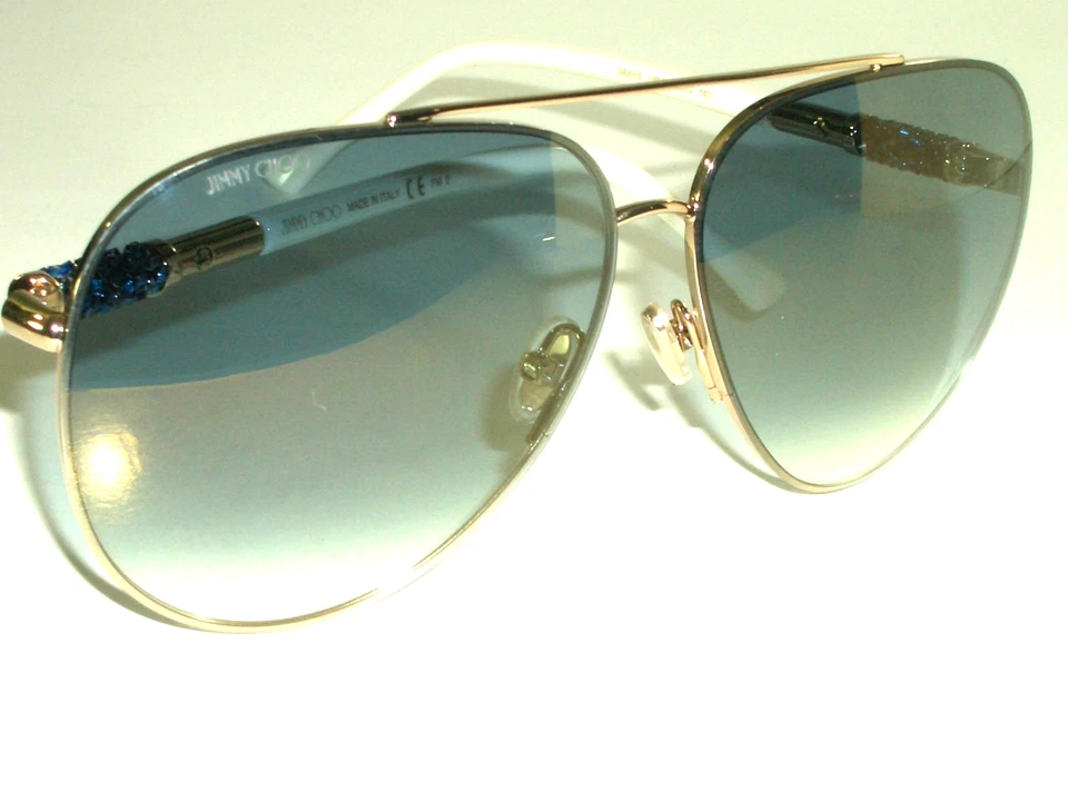 GAFAS DE SOL AVIADOR JIMMY CHOO ITALY Y3R1V 63[]12 140 AZUL DEGRADADO MULTICOLOR Foto 1 de 4