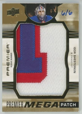 2021-22 UPPER DECK PREMIER Igor Shesterkin MEGA PATCH 6/6 - Image 1 of 2