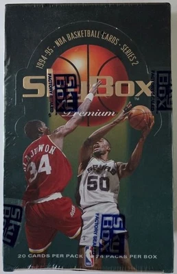 1994-95  SkyBox Premium NBA Basketball Series 2 Factory Sealed Box 24 Pack - Image 1 of 4
