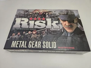 RISK METAL GEAR SOLID COLLECTOR'S EDITION Board GAME New not Sealed COMPLETE - Picture 1 of 5