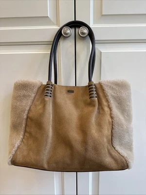UGG Heritage Womens Tote Bag 100% Cow Suede - Image 1 of 4