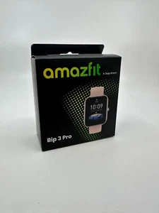 New & Sealed - Amazfit Bip 3 Pro Smartwatch - Pink - Free Shipping! - Zdjęcie 1 z 3