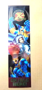 1995 Marvel Fleer Ultra X-men Chromium PROMO CARD BOOKMARK FREE SHIPPING - Picture 1 of 6