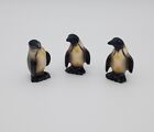 Lot of 3 Identical Vintage Goebel Penguins Porcelain West Germany 1-3/4? Tall