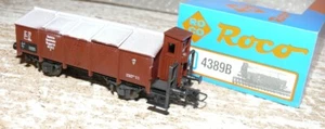 H22 Roco 4389 b Klappdeckelklappwagen DRG Ep II 107 mm - Bild 1 von 1
