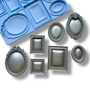 Silicone Molds for Resin LaBlanche SMALL FRAMES Clay Craft Jewelry Fondant - Picture 1 of 5