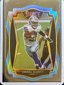 Ezekiel Elliott - 2020 Panini Select Football - Premier Level - Die Cut - Prizm  - Bild 1 von 2