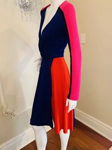 MSGM MILANO WICKELKLEID GRÖSSE US 8 / EU 40 / EINZELHANDEL $ 810 - Bild 1 von 12