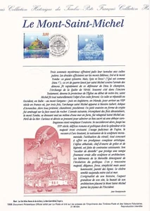 Document philatélique 1er jour 34- 1998 Le Mont Saint Michel - Bild 1 von 1