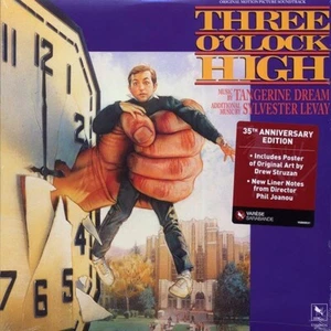 THREE O'CLOCK HIGH Original Motion Picture Soundtrack *SEALED* Vinyl LP w/ Hype - Foto 1 di 2