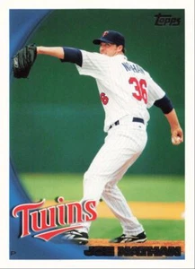 2010 Topps Baseball Joe Nathan Minnesota Twins #93 - Picture 1 of 2
