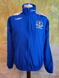 Everton Football Club blue 100% polyester Umbro Jacket. UK men's size Small - Picture 1 of 11