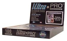 Ultra Pro - Platinum 4 Pocket Page Display (100 Pack)