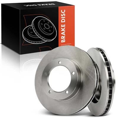 Rotor de freno de disco para Toyota Land Cruiser Lexus LX470 98-07 4,7 L delantero derecho y derecho Foto 1 de 4