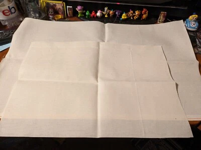 Lot of 18 Count Aida - Cross Stitch - 6 Large pieces & 2 Bread Covers - NEW - Image 1 of 4