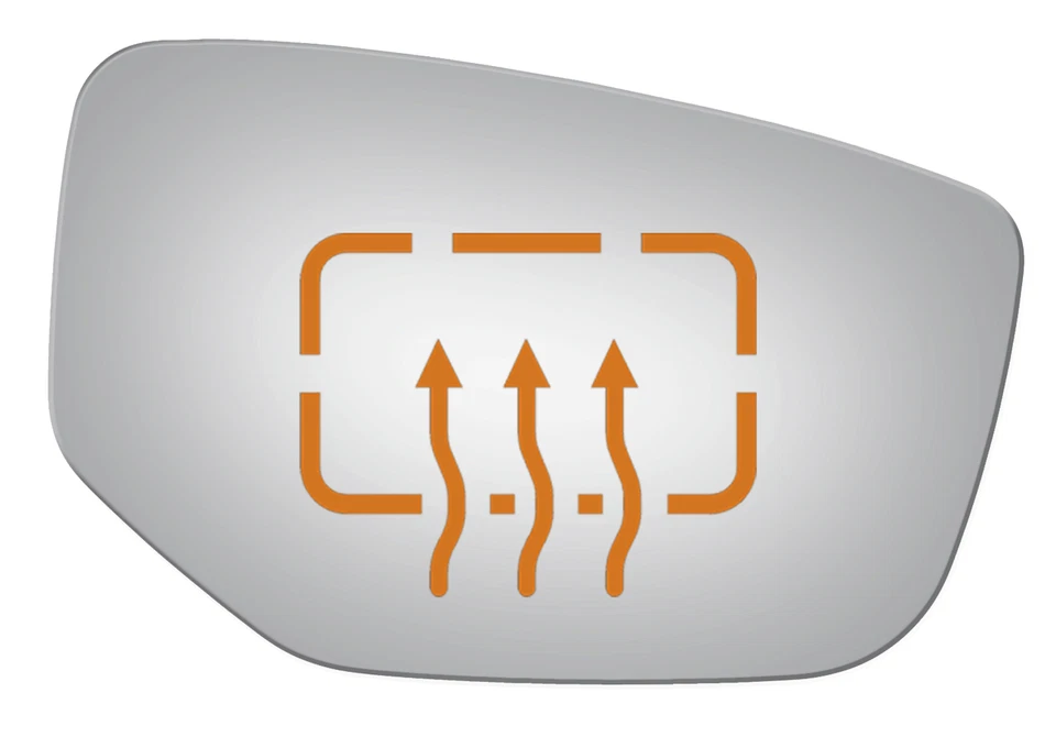 New Convex Right Replacement Mirror For 08-12 Honda Accord W/O Backing Plate - Image 1 of 3