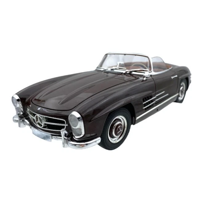 Modellino Auto Minichamps 1/18 Mercedes 300 SL Roadster 1957 dark red - Immagine 1 di 4