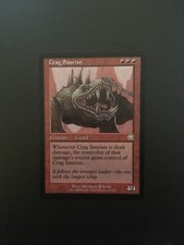 Magic The Gathering MTG - Mercadian Masques - Crag Saurian