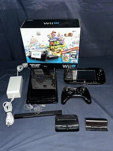 Nintendo Wii U 32 GB Super Mario 3D World Deluxe Set Console Box TESTED WORKING - Picture 1 of 23