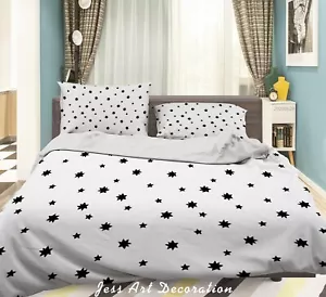 3D Simple Floral Pattern Kids Quilt Cover Set Duvet Cover Bedding Pillowcases - Picture 1 of 6
