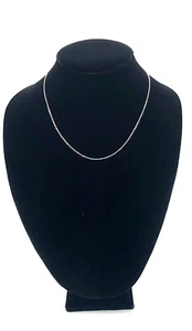 16'' 0.3mm stainless steel necklace plated comfortable hypoallergic  model 15 - Picture 1 of 4