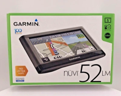 Garmin nuvi 52LM** GPS Navigation 5" Touchscreen With Accessories **SEE NOTE** - Image 1 of 4
