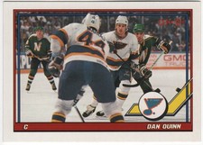 1991/92 O-PEE-CHEE #393 Dan Quinn-Near Mint