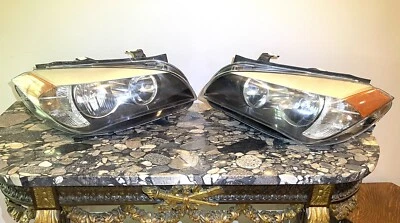 Pair 2013 2014 2015 BMW X1 X-1 Right & Left Halogen Headlight OEM 90018089 - Image 1 of 4