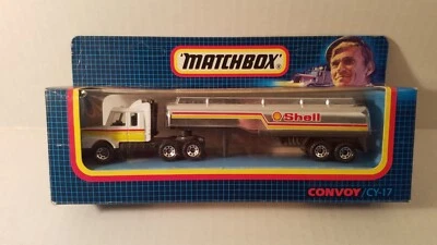 Matchbox Convoy CY-17 1987 Scania Tanker Shell Foto 1 de 4
