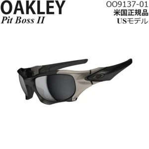 Gafas de sol Oakley Pit Boss II OO9137-01 negras polarizadas negras mate con estuche rígido - Imagen 1 de 1
