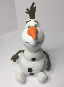 Original Disney Store Plüschtier OLAF Schneemann 12" weiche Stoffpuppe Tier DESINFIZIERT - Bild 1 von 8