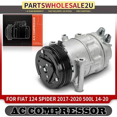 Compresor de aire acondicionado con embrague Fiat 124 Spider 2017-2020 500L 2014 2015-2020 1,4L Foto 1 de 4