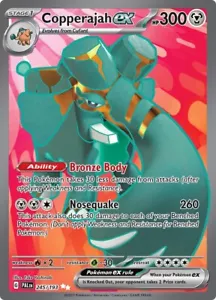 Copperajah ex 245/193 Sv02: Paldea Evolved Holo quasi nuovo Pokemon PKM - Foto 1 di 1