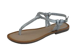 Gioseppo sandalo donna Borgia 48216 argento* infradito pelle di agnello - Foto 1 di 1