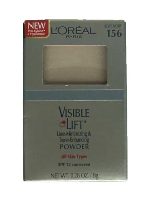 L'Oreal Visible Lift Line-Minimizing & Tone Enhancing Powder Soft Ivory 156 - Image 1 of 2