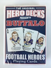 HERO DECKS BUFFALO BILLS PLAYING CARDS NEW IN BOX