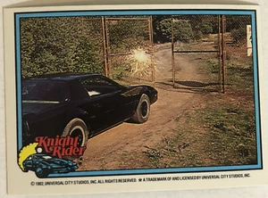 Knight Rider Trading Card 1982 #39 William Daniels Kitt - Picture 1 of 2