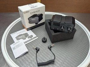 Powered Comica CVM-AX1 3.5mm Dual-Groups Video Audio Mixer Real-time Monitoring - Picture 1 of 9