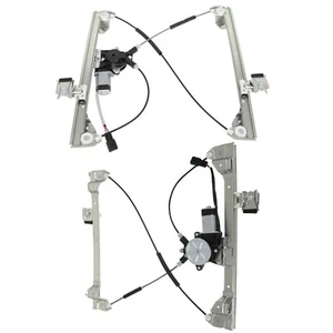 Fits 2003-2009 Hummer H2 Pair Front Window Regulator Power w/Motor New - Picture 1 of 12