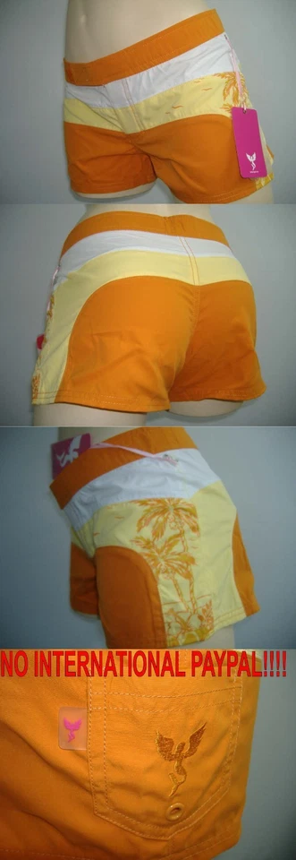 New Junior Womens 5 SEA ANGEL Relax Surf Swim Suit Board Shorts  - Image 1 of 1