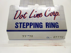 New Dot Line 77 to 72mm Step Down Ring MFR # DL-S7772 Made in Japan - Picture 1 of 1