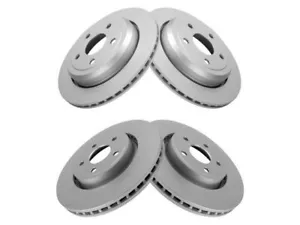 Front and Rear Brake Rotor Set For 2011-2021 Jeep Grand Cherokee 2014 WM243JJ - Picture 1 of 1